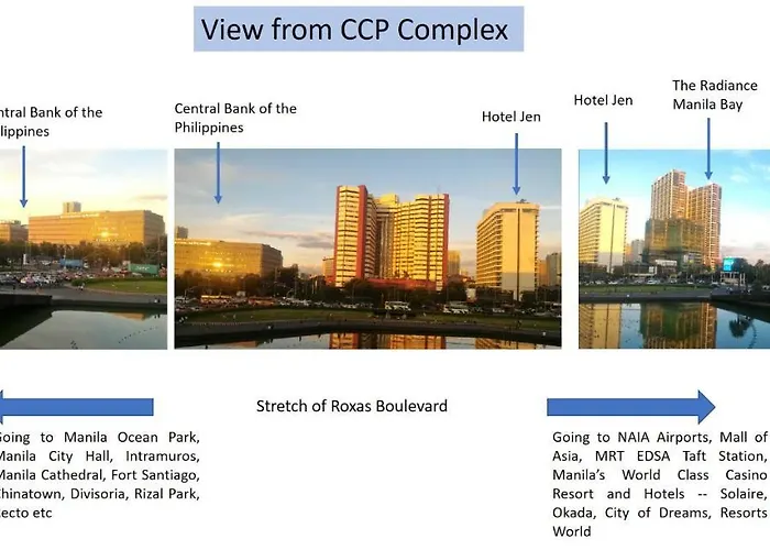 By The Bay Roxas Blvd Near Us Embassy Apartamento *
